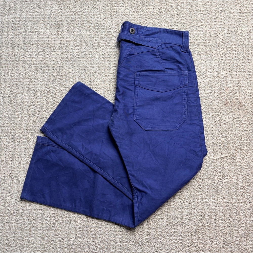 Junya Watanabe CDG Man x Hervier Productions Blue Workwear Pants WJ-P402 XS READ